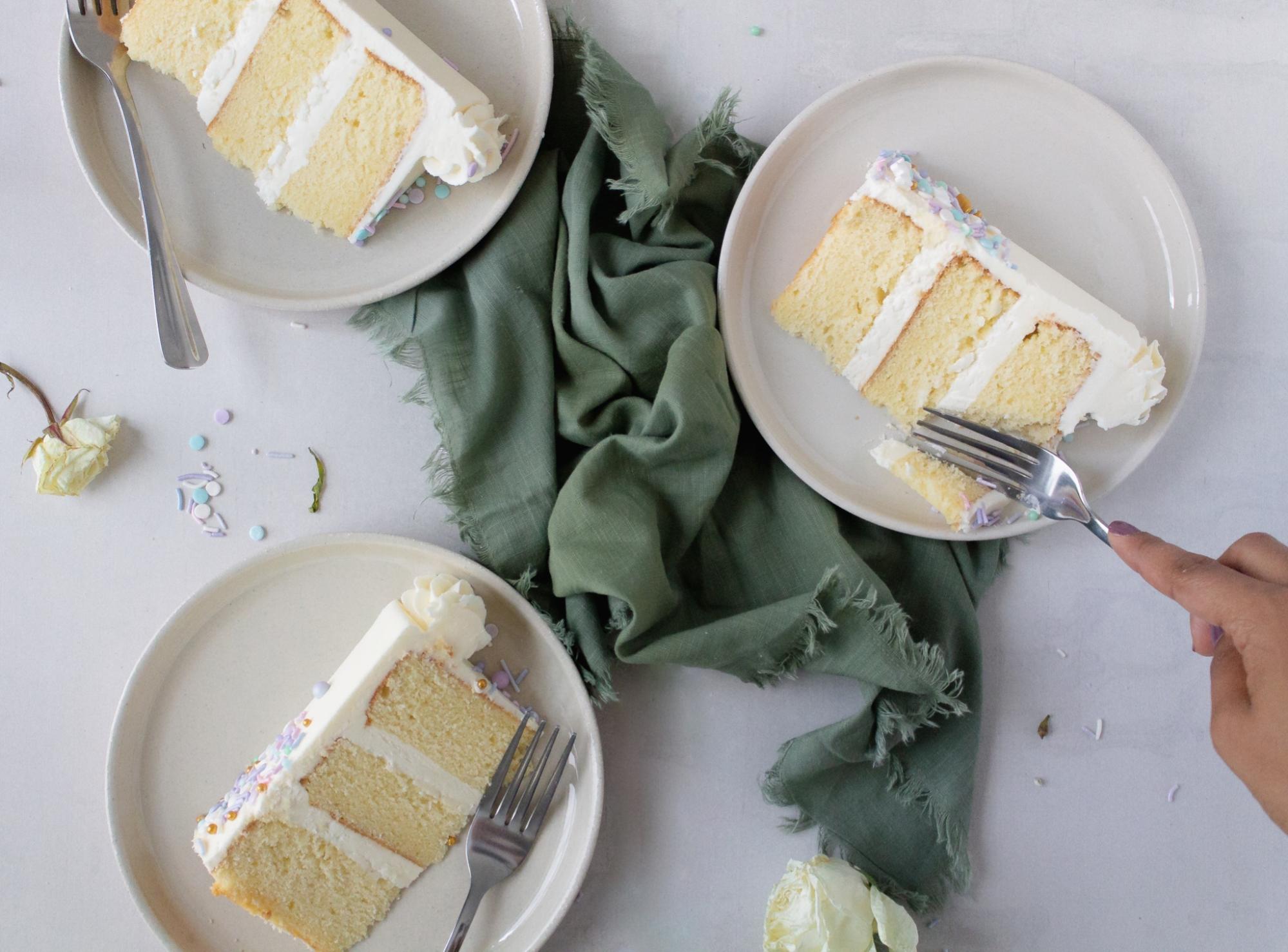 Vanilla Cake + 30 Easy Cake Recipes {+VIDEO} | Lil' Luna