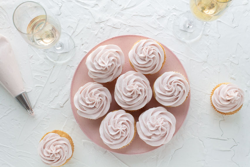 Champagne Cupcakes