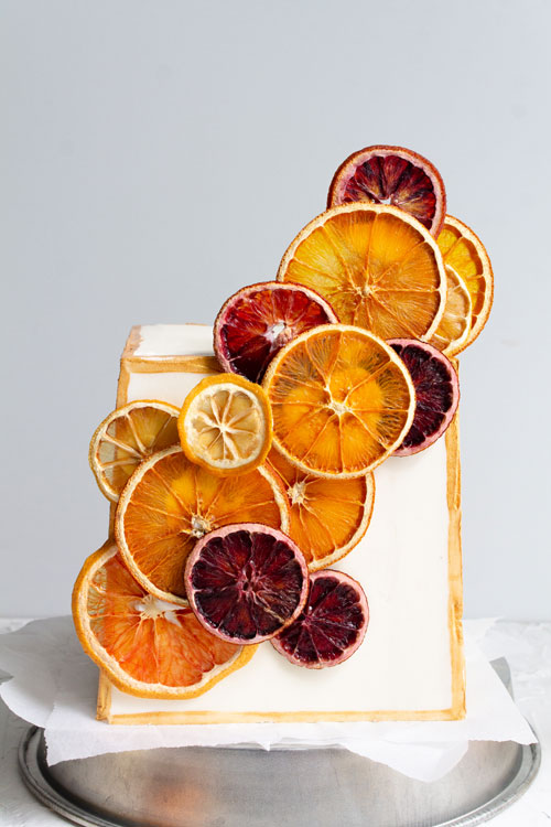 Citrus Cake Design
