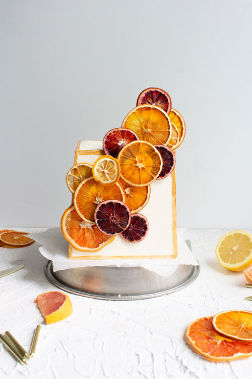 Citrus Cake Design