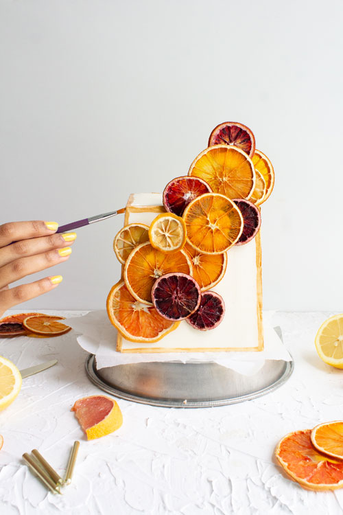 Citrus Cake Design