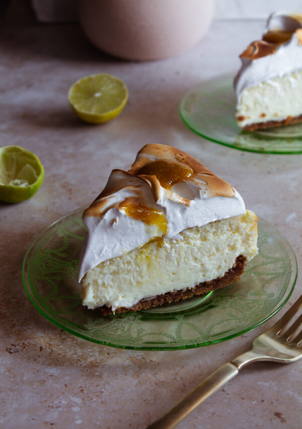 Toasted Lime Cheesecake